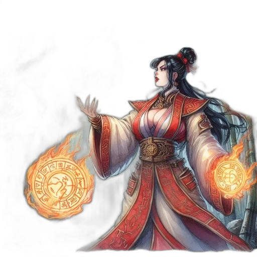 staff, fantasy art, concept art, photorealistic transparent PNG cut-out