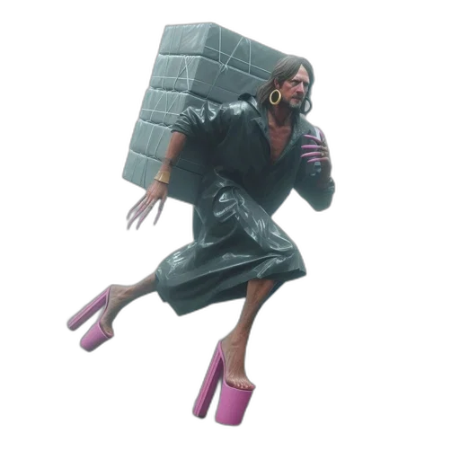 jacket, shoes, dress, creature transparent PNG cut-out