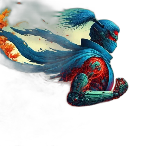dragon, mask, creature, sword transparent PNG cut-out