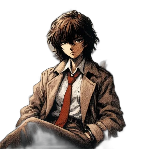 jacket, face, staff, mask transparent PNG cut-out