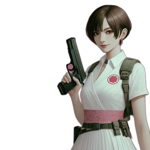 weapon, staff, concept art, 3d render transparent PNG cut-out