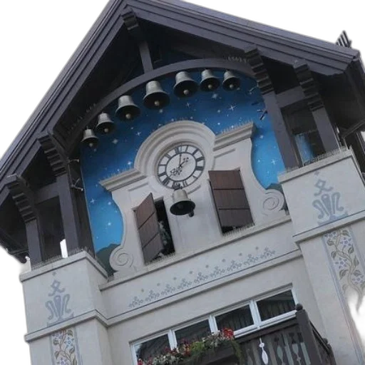 building, 3d render, city street, blue transparent PNG cut-out
