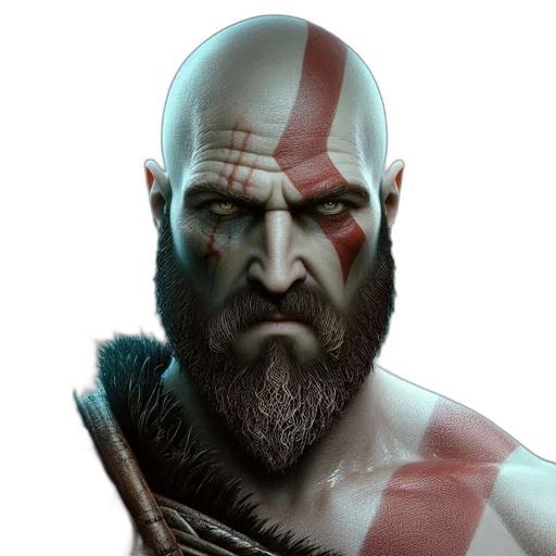face, concept art, fantasy art, photorealistic transparent PNG cut-out