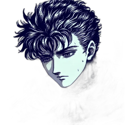 face, mask, hair, crown transparent PNG cut-out