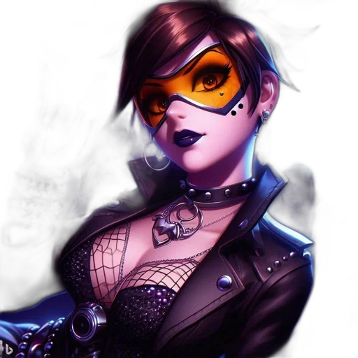 cyberpunk, concept art, comic book art, fantasy art transparent PNG cut-out