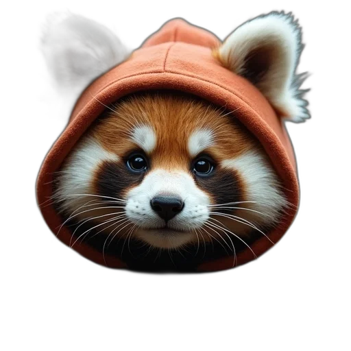hat, animal, staff, face transparent PNG cut-out