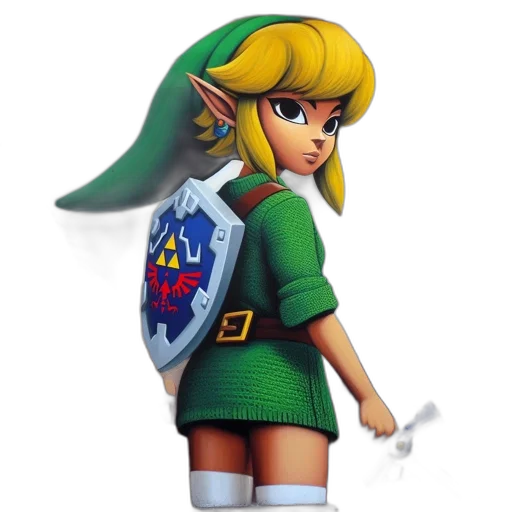 dress, staff, jacket, weapon transparent PNG cut-out