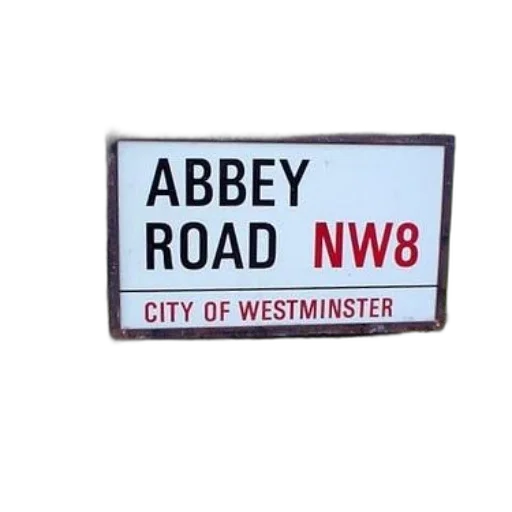 city street, street, sign, abbey transparent PNG cut-out