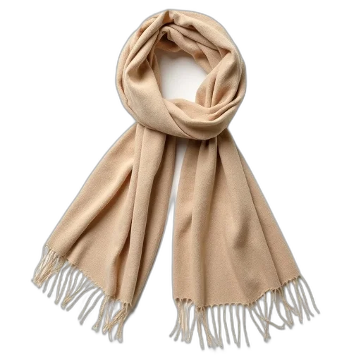 earth tones, golden, beige, scarf transparent PNG cut-out