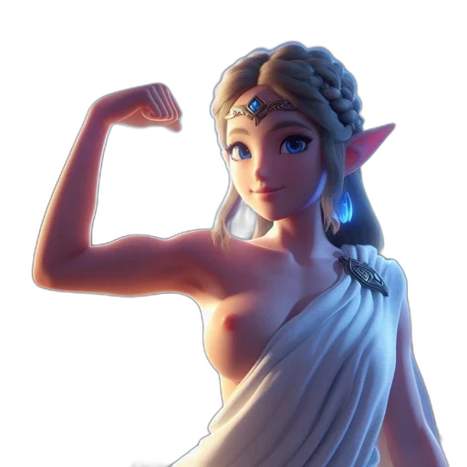 weapon, dress, sword, crown transparent PNG cut-out