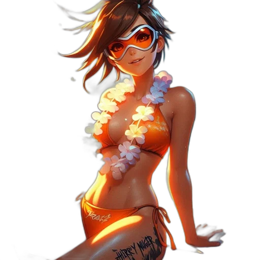 concept art, comic book art, fantasy art, cyberpunk transparent PNG cut-out