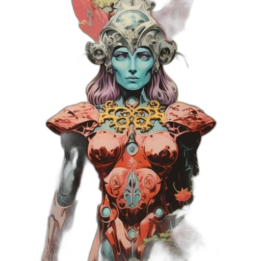 jewelry, mask, staff, crown transparent PNG cut-out