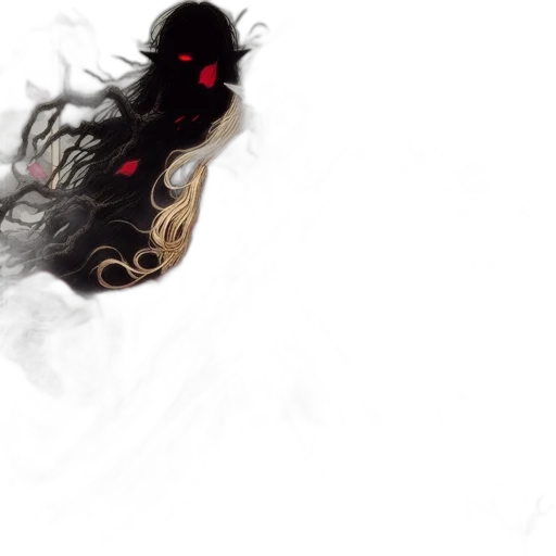 creature, hair, dragon, mask transparent PNG cut-out