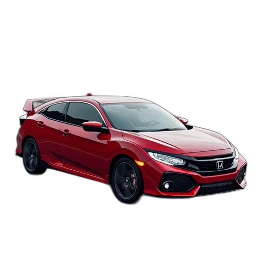 car, 2017, honda, civic transparent PNG cut-out