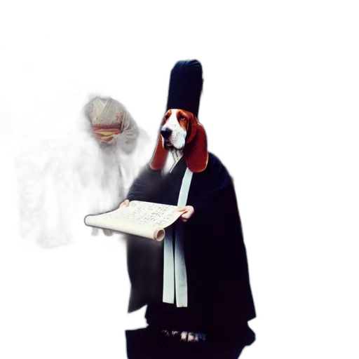 staff, hat, mask, jacket transparent PNG cut-out