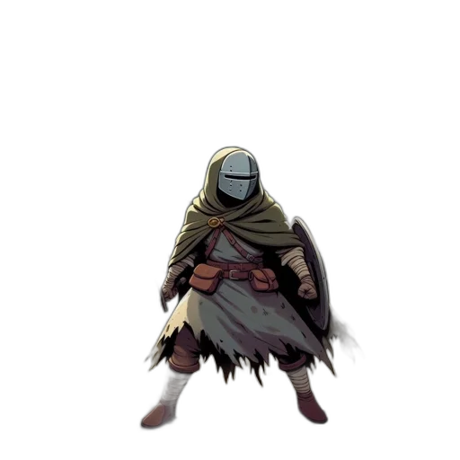 sword, mask, weapon, creature transparent PNG cut-out