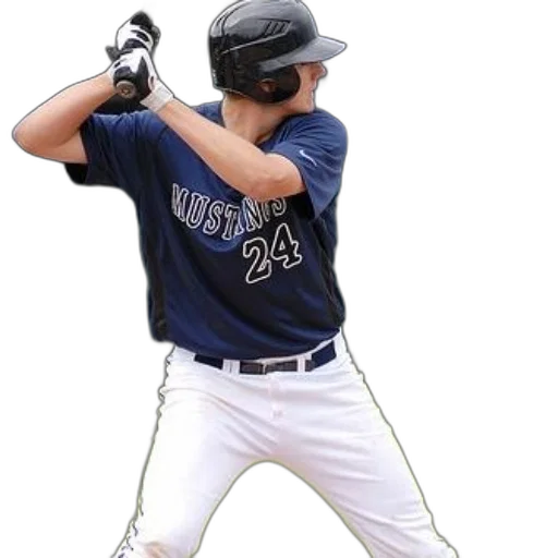 baseball, player, wearing, blue transparent PNG cut-out