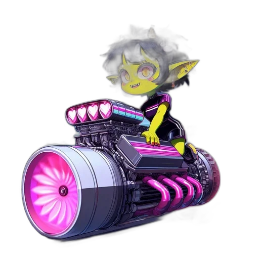 weapon, car, creature, robot transparent PNG cut-out