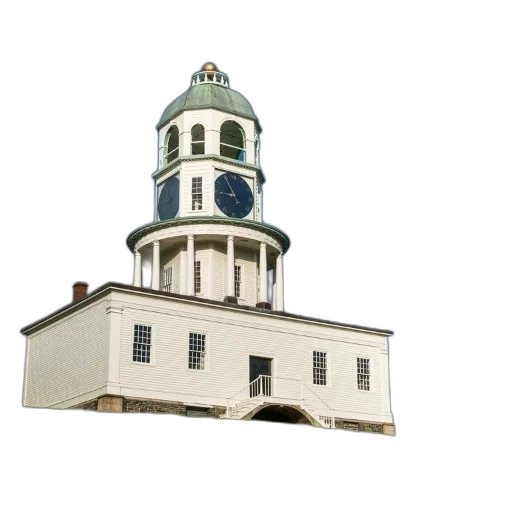 building, staff, dress, hat transparent PNG cut-out