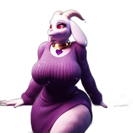 dress, creature, animal, staff transparent PNG cut-out