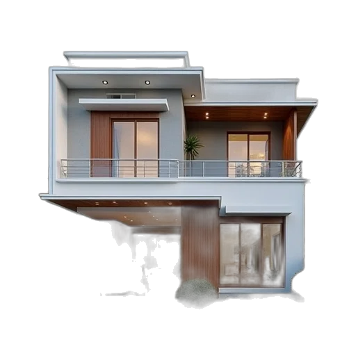 building, 3d render, photorealistic, concept art transparent PNG cut-out