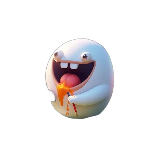 creature, animal, food, face transparent PNG cut-out