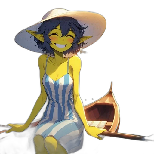 hat, staff, dress, mask transparent PNG cut-out
