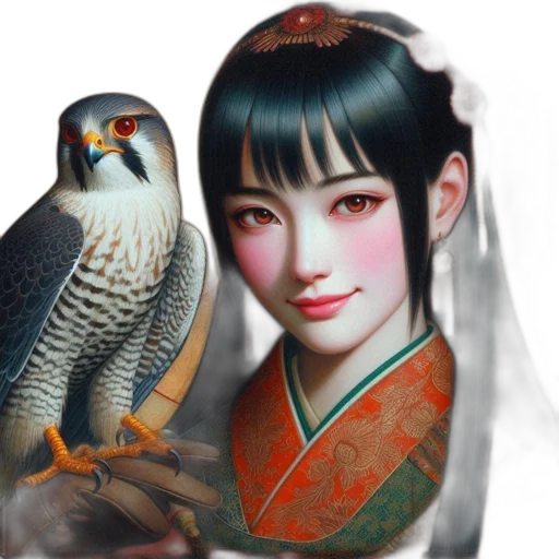 face, animal, photorealistic, fantasy art transparent PNG cut-out