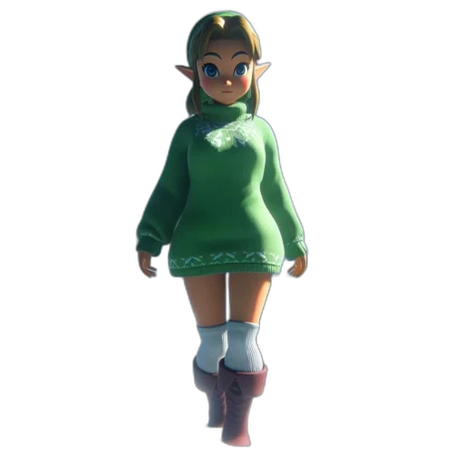 hat, jacket, staff, dress transparent PNG cut-out