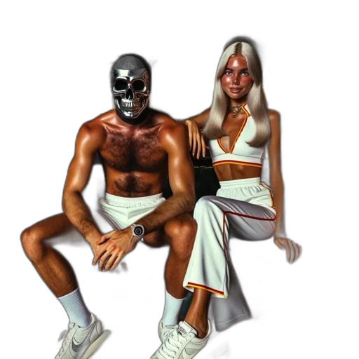 mask, shoes, face, concept art transparent PNG cut-out