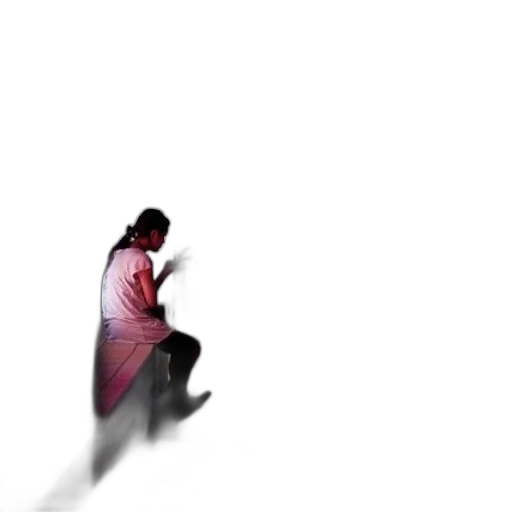 dress, staff, umbrella, robot transparent PNG cut-out