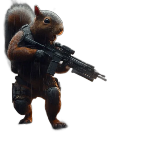 animal, weapon, staff, creature transparent PNG cut-out