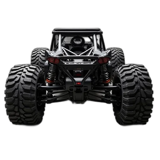 car, robot, max, rear transparent PNG cut-out