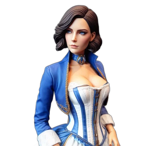 dress, concept art, 3d render, fantasy art transparent PNG cut-out
