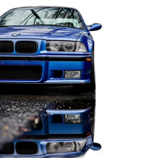 car, weapon, face, photorealistic transparent PNG cut-out