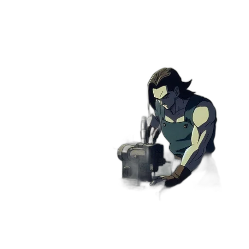 robot, weapon, sword, creature transparent PNG cut-out