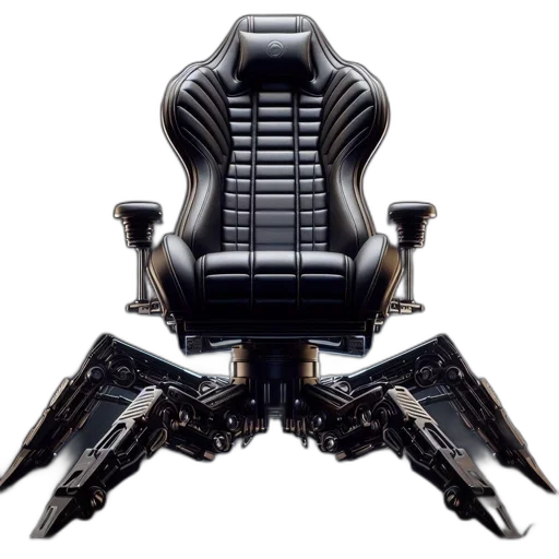 furniture, robot, weapon, crown transparent PNG cut-out