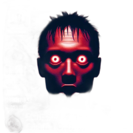 mask, face, robot, creature transparent PNG cut-out
