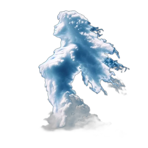 dragon, creature, crown, hair transparent PNG cut-out