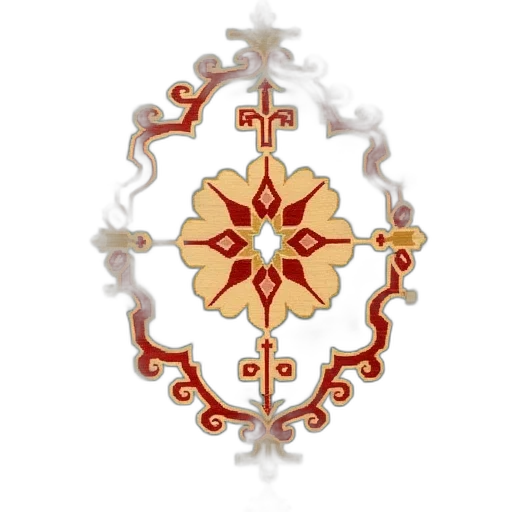 crown, jewelry, flower, staff transparent PNG cut-out