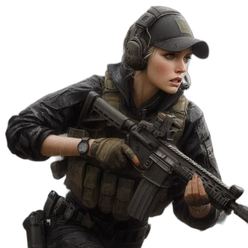 weapon, staff, hat, face transparent PNG cut-out