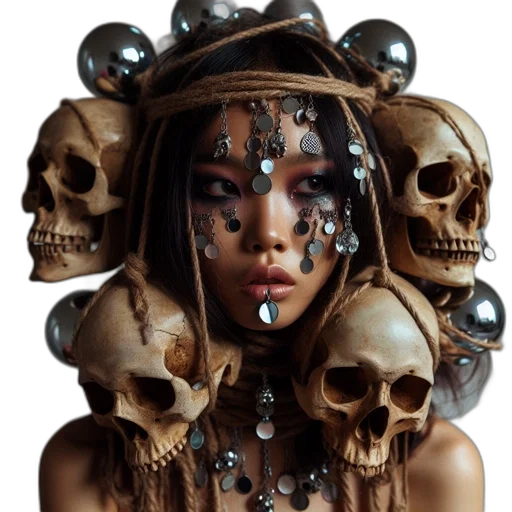 mask, face, jewelry, robot transparent PNG cut-out