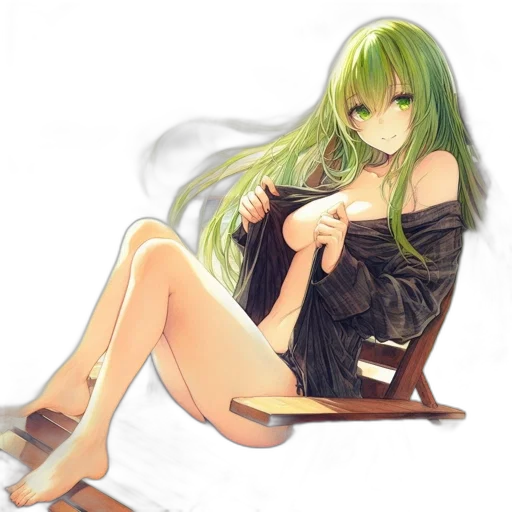 dress, staff, anime, pixel art transparent PNG cut-out