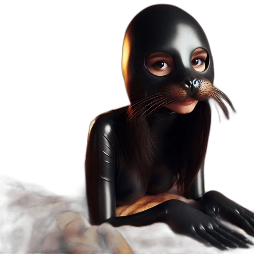 mask, creature, animal, face transparent PNG cut-out