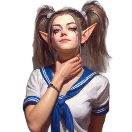 face, staff, mask, creature transparent PNG cut-out