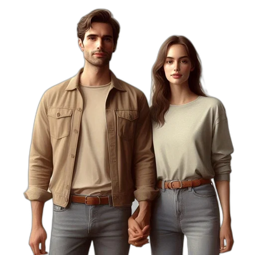 jacket, photorealistic, concept art, forest transparent PNG cut-out