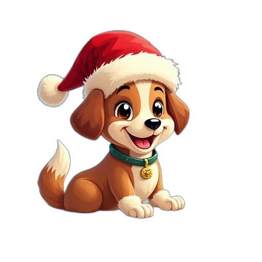 animal, staff, hat, 3d render transparent PNG cut-out