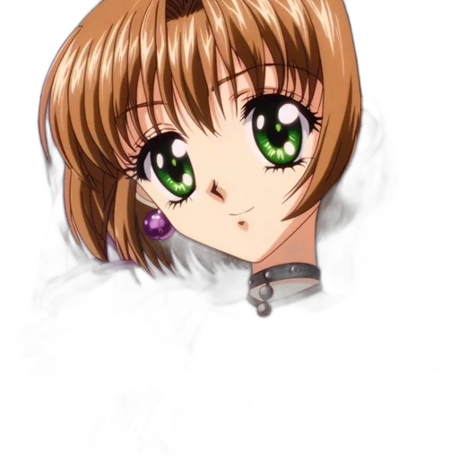 staff, face, jewelry, flower transparent PNG cut-out