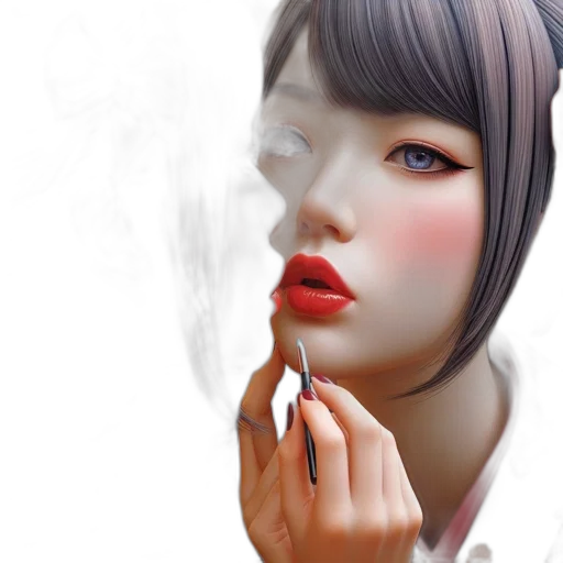 face, mask, photorealistic, 3d render transparent PNG cut-out