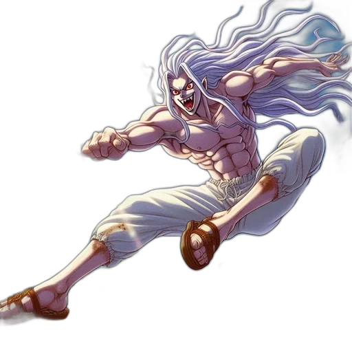 sword, weapon, hair, staff transparent PNG cut-out